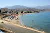 Het strand van Karpathos stad